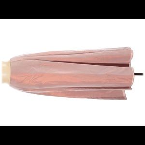 Laundry by Shelli Segal pink holograpic skirt